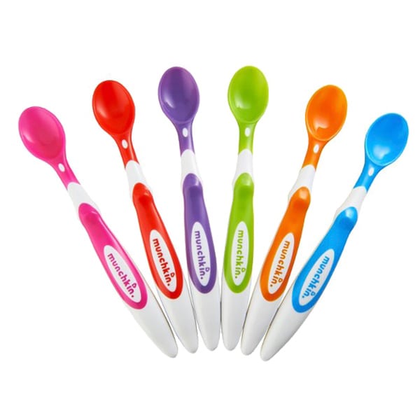 Munchkin Set Soft Tip Infant Spoons 6 Pack RRP £3.99 CLEARANCE XL £2.99