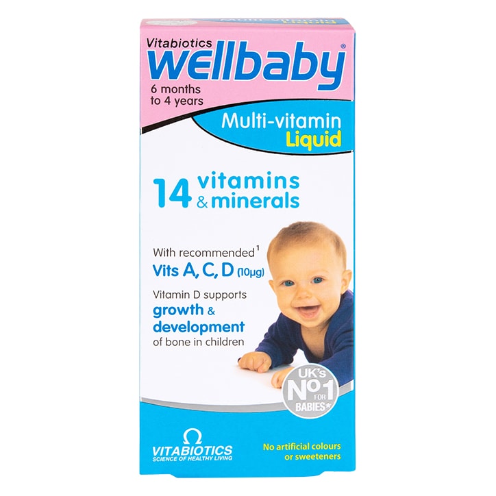 CASE PRICE 3x Vitabiotics Wellbaby Multi-Vitamin Liquid 150ml RRP £17.67 CLEARANCE XL £1