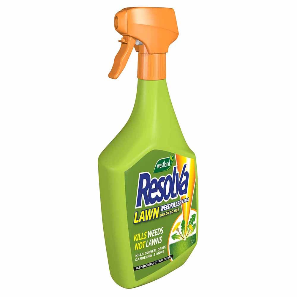 Westland Resolva Ready to Use Extra Lawn Weedkiller 1L RRP £6 CLEARANCE XL £3.99
