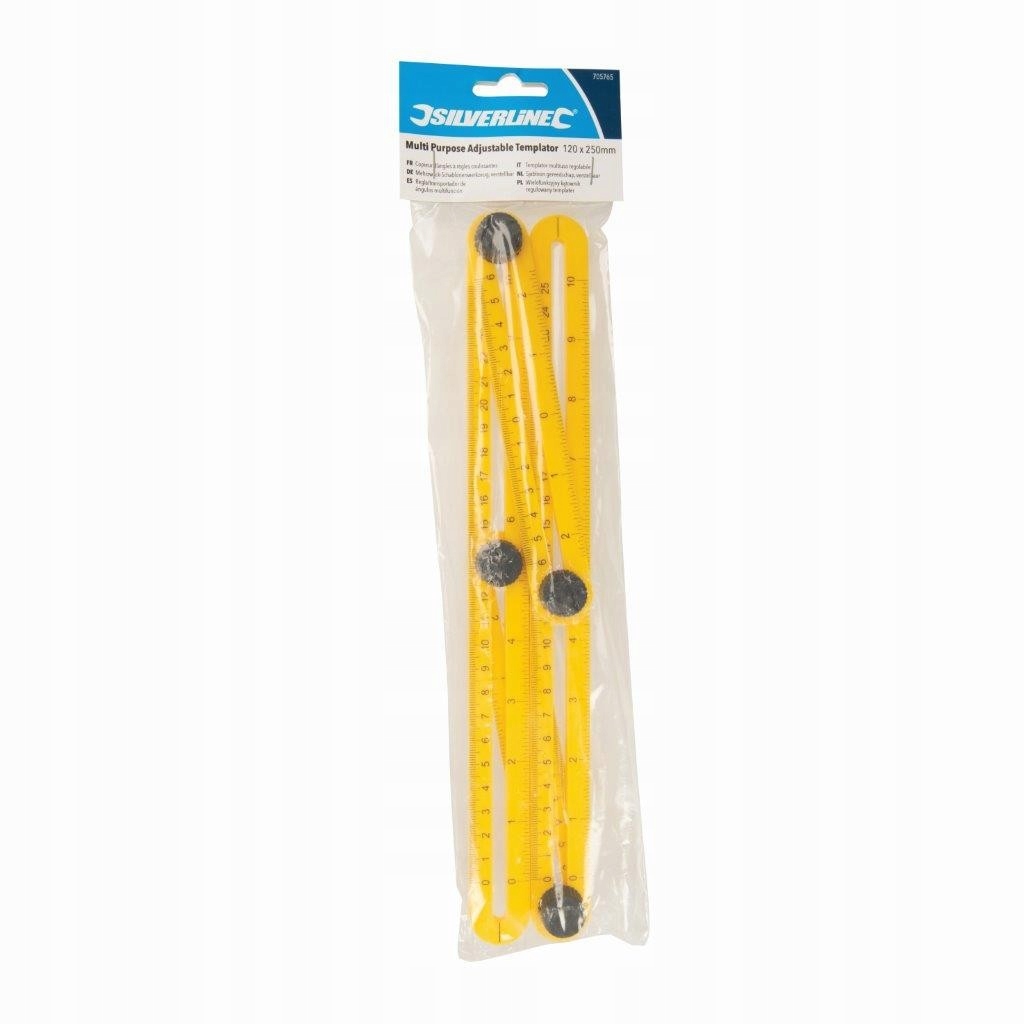 Silverline Multipurpose Adjustable Templater 120 x 250mm RRP £2.27 CLEARANCE XL £1.99