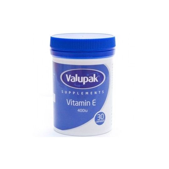 Valupak Plus Vitamin E 400iu 30 Capsules RRP £2.89 CLEARANCE XL £1.99