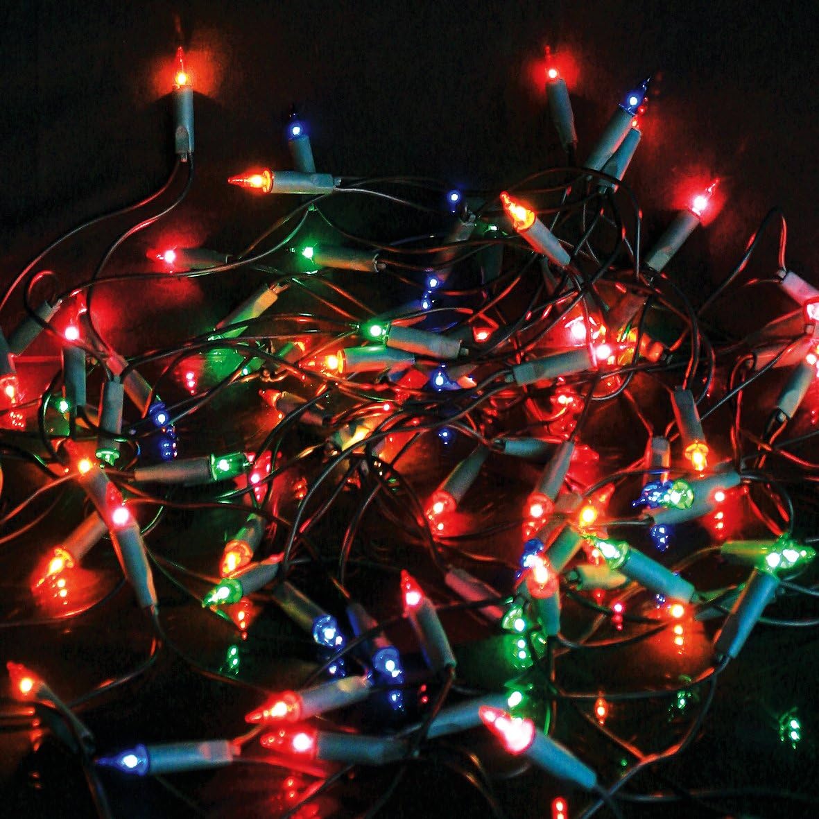 The Christmas Workshop 75280 200 Multi-Coloured Christmas Tree Lights RRP £15.99 CLEARANCE XL £11.99
