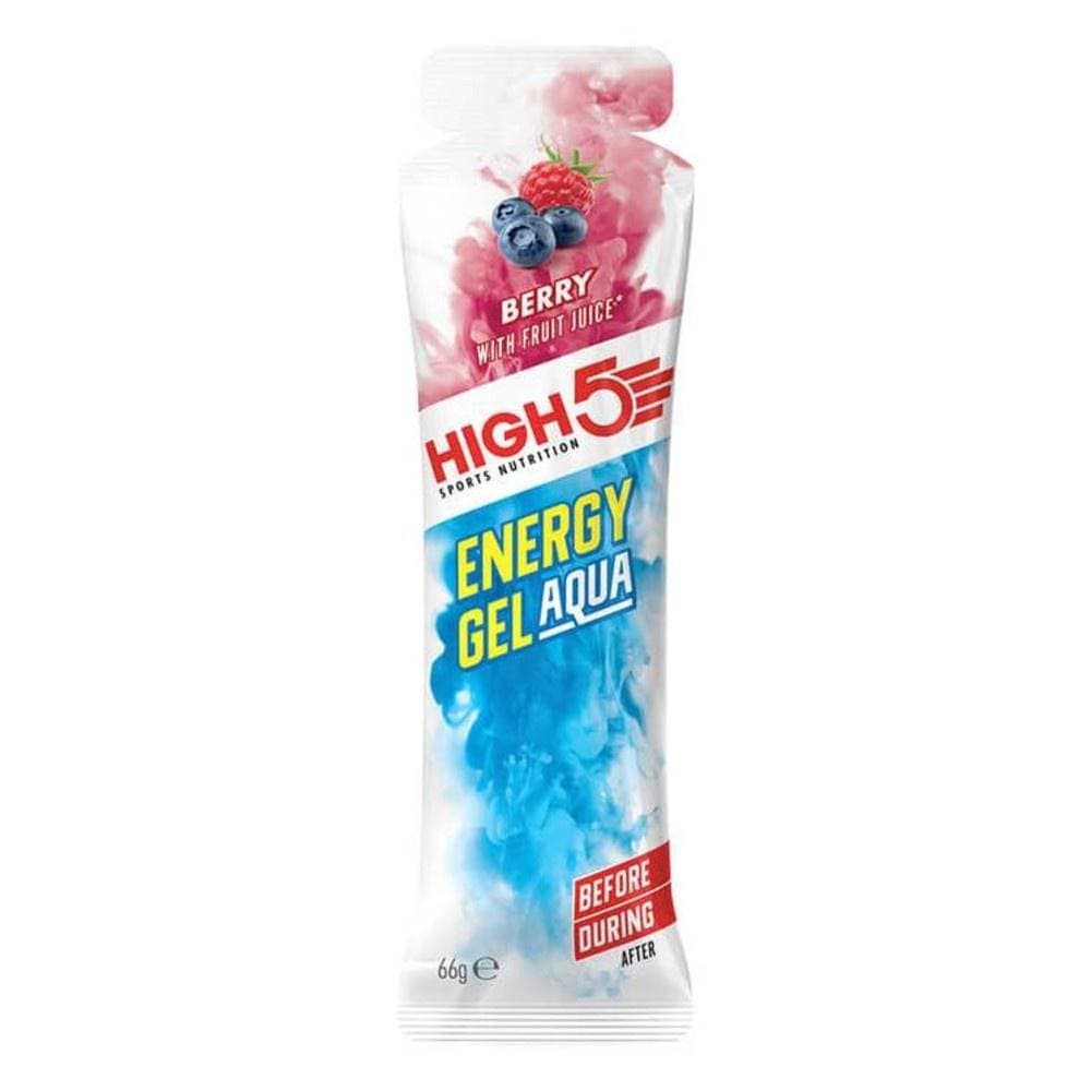 High 5 Sports Nutrition Energy Gel Aqua Berry With Fruit Juice Flavour RRP £1.25 CLEARANCE XL 59p or 2 for £1