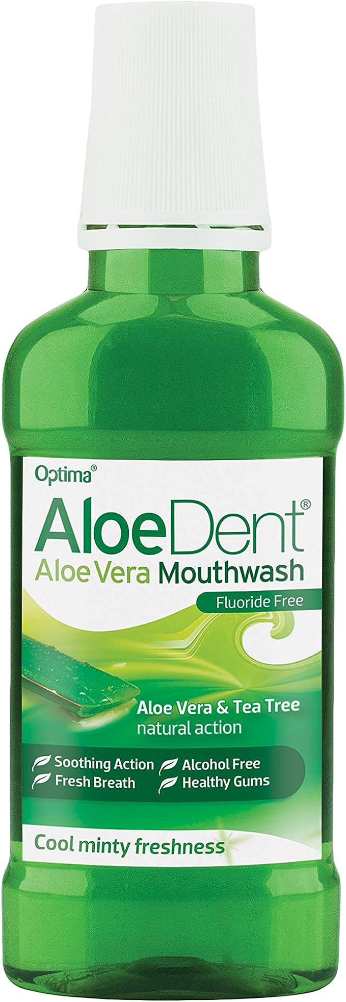 Optima Aloe Dent Fluoride Free Mouthwash 250ml RRP £4.99 CLEARANCE XL £3.99