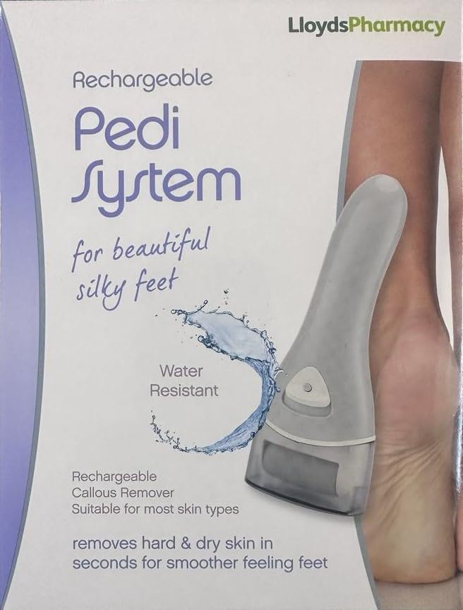Lloyds Pharmacy Rechargeable Pedi System RRP £19.99 CLEARANCE XL £14.99