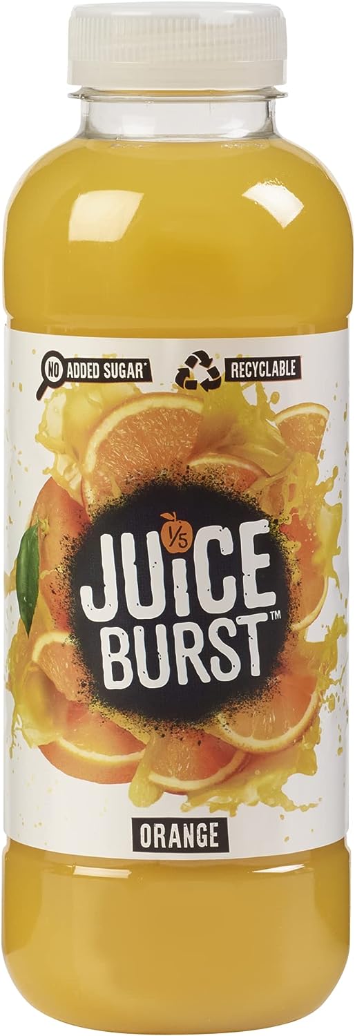 Juice Burst Orange Flavour 500ml RRP £1.70 CLEARANCE XL 59p or 2 for £1