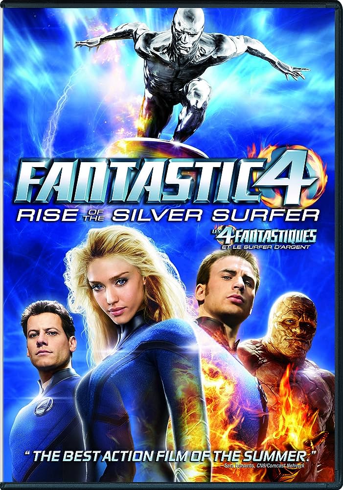 Fantastic Four - Rise Of The Silver Surfer DVD Rated PG (2007) RRP 3.99 CLEARANCE XL 1.99