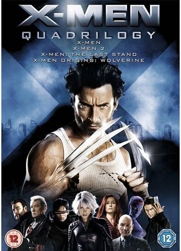 X-Men Quadrilogy DVD Rated 12 (2008) RRP £3.90 CLEARANCE XL £1.99