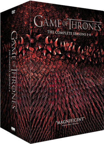 Game of Thrones - Season 1-4 DVD Box Set Rated 18 (2015) RRP