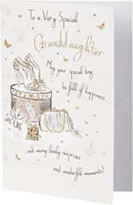 Goldmark Glitter Coated ''To A Very Special Granddaughter'' Birthday Card RRP £2.77 CLEARANCE XL £1.99