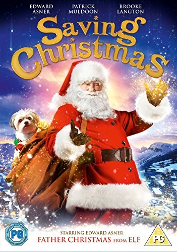 Saving Christmas DVD (2017) Rated PG - Edward Asner RRP £3.99 CLEARANCE XL £1.99
