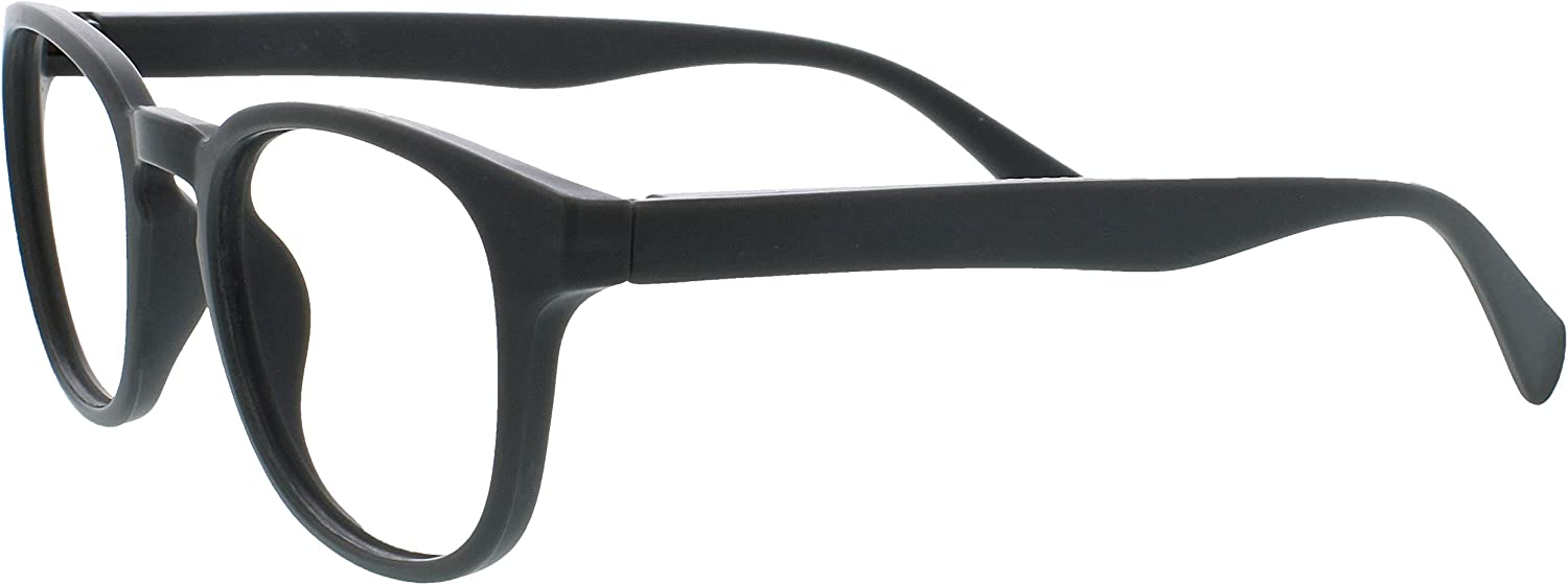Opulize Matt Grey Plastic Reading Glasses +2.00 Strength RRP £2.50 CLEARANCE XL £1.99