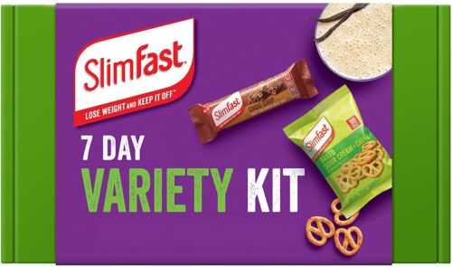Slimfast 7 Day Variety Kit Healthy Snack Box for Balanced Diet RRP £20 CLEARANCE XL £9.99