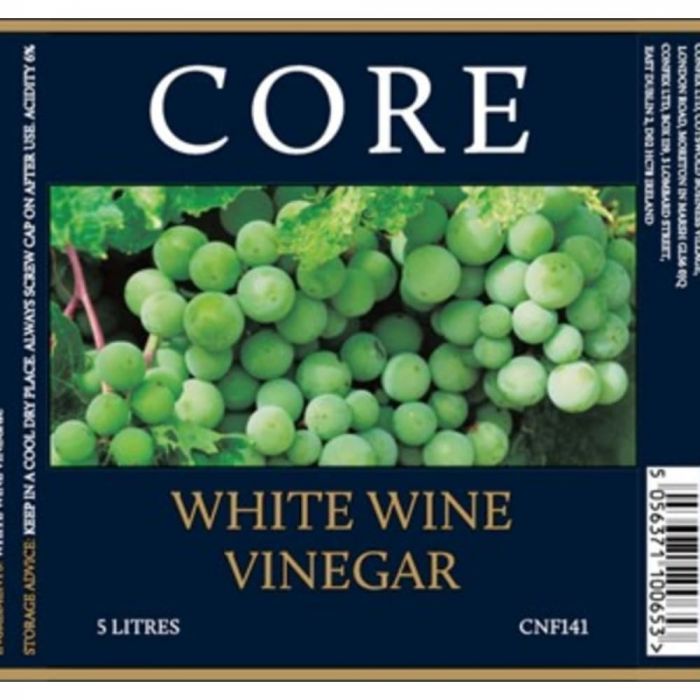 Core White Wine Vinegar 5 Litres RRP £