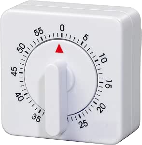 Fusion Food Care 1 Hour Kitchen Wind Up Timer RRP £4.99 CLEARANCE XL £3.99