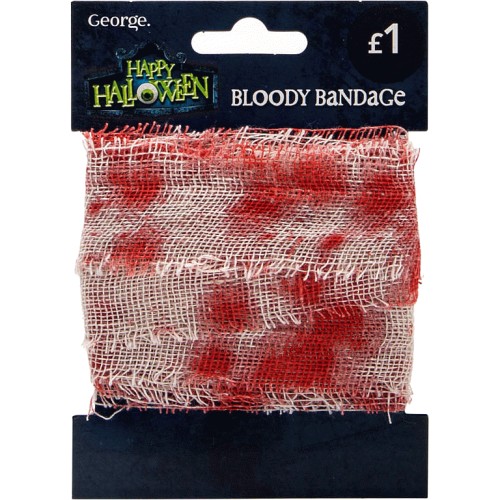 George Happy Halloween Blood Bandage RRP £1 CLEARANCE XL 89p