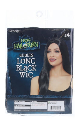 Black wig asda hotsell