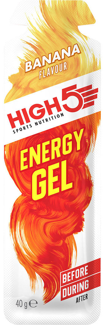 High 5 Sports Nutrition Banana Flavoured Energy Gel 40g RRP £1.20 CLEARANCE XL 99p
