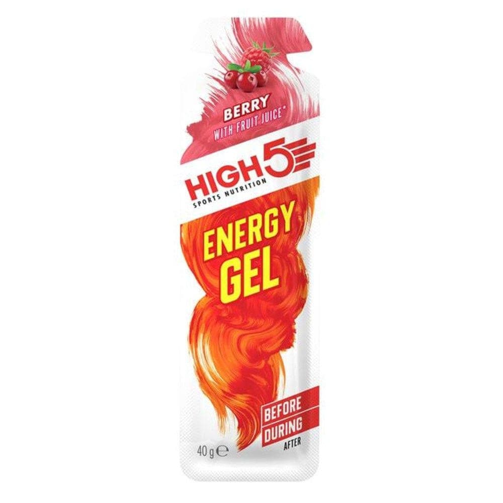 High 5 Sports Nutrition Berry Flavoured Energy Gel 40g RRP 1.20 CLEARANCE XL 99p
