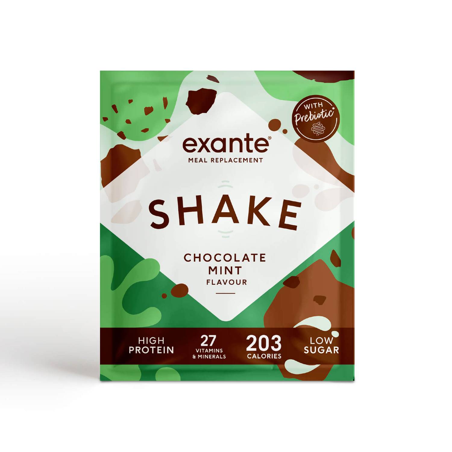 Exante Meal Replacement Shake Chocolate Mint Flavour 55g RRP £1.99