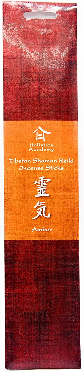 Holistics Academy Tibetan Shaman Reiki Incense Sticks Amber RRP £4.95 CLEARANCE XL £3.99