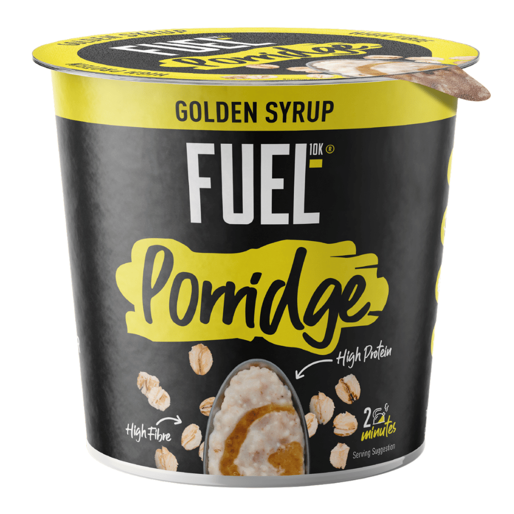 Fuel 10K High Protein Golden Syrup Porridge Pot 70g RRP £1.30 CLEARANCE XL 59p or 2 for £1