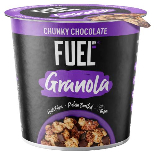 FUEL10K Chunky Chocolate Granola 70g RRP 1.25 CLEARANCE XL 99p