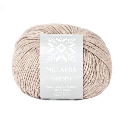 Millamia Naturally Soft Aran Wool Sweden 50g 80M RRP 5.79 CLEARANCE XL 3.99