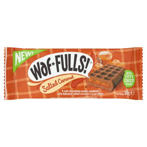 WafFulls! Salted Caramel 50g (Feb - July 23) RRP £1 CLEARANCE XL 59p or 2 for £1
