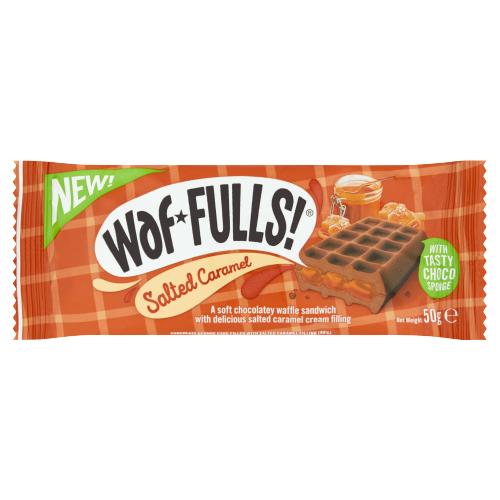 WafFulls! Salted Caramel 50g (Feb 23 - Nov 24) RRP 1 CLEARANCE XL 39p or 3 for 99p