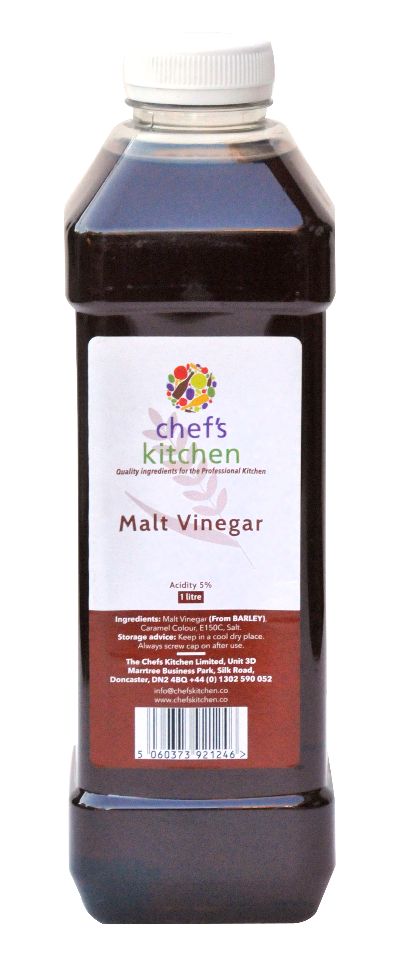 The Chefs Kitchen Premium Malt Vinegar 1 Litre RRP £3.99 CLEARANCE XL 99p