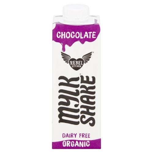 Rebel Kitchen Dairy Free Organic Chocolate Mylk Shake 250ml RRP £1.55 CLEARANCE XL 59p or 2 for £1