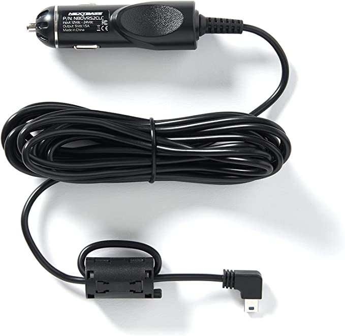 Nextbase Series 2 Dash Cam 12V 4 Metre Power Cable RRP £14.99 CLEARANCE XL £9.99