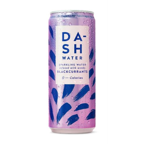 Dash Blackcurrant Infused Sparkling Water 330ml RRP £1.30 CLEARANCE XL 99p