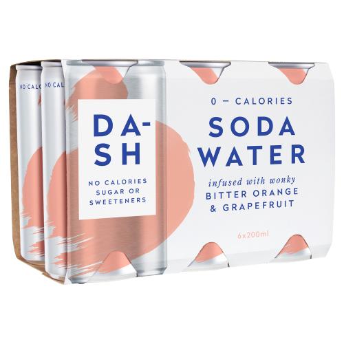 Dash Water - Raspberry Sparkling Water Case 12 x 330 ml