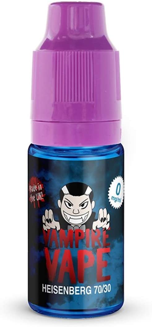 Vampire Vape E Liquid Heisenberg 70VG/30PG 0mg No Nicotine 10ml RRP 2.79 CLEARANCE XL 1.99