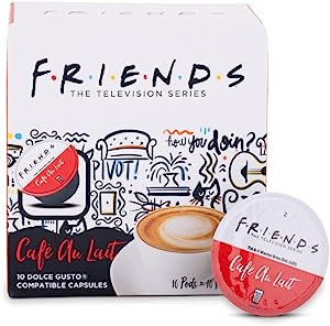 F.R.I.E.N.D.S Dolce Gusto Compatible Coffee Pods Café Au Lait Flavour RRP £2.99 CLEARANCE XL £1.99