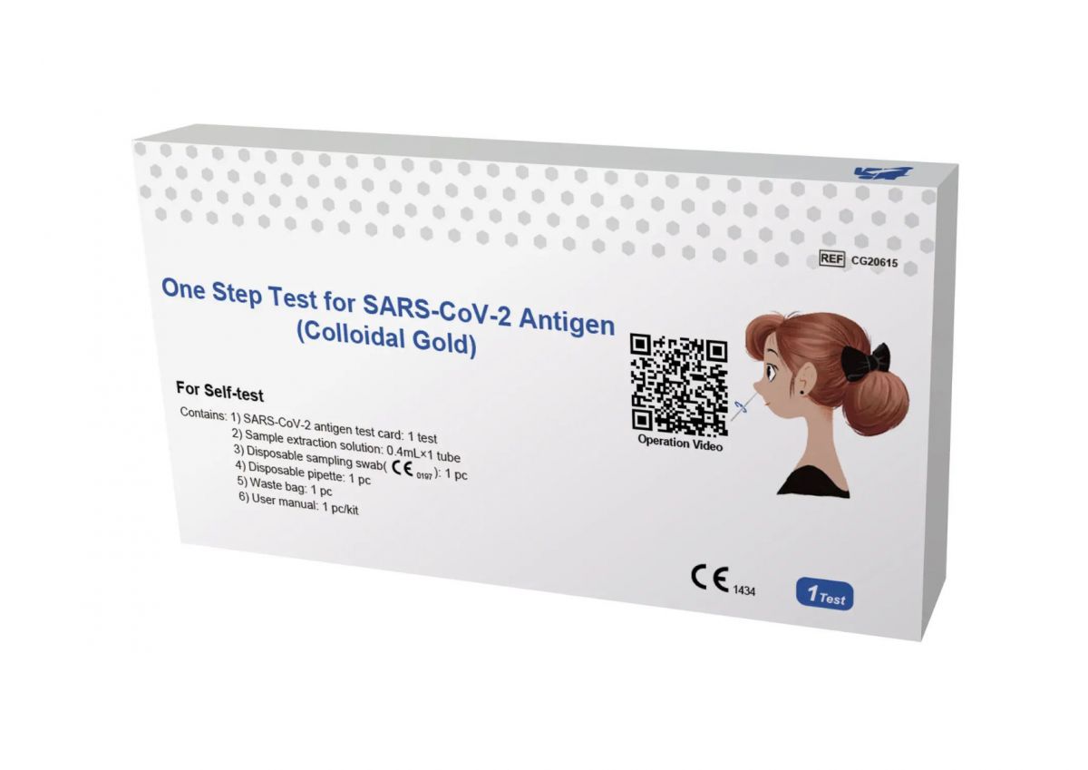Step Ahead One Step Test For SARS-CoV-2 Antigen RRP £2.49 CLEARANCE XL £1.49