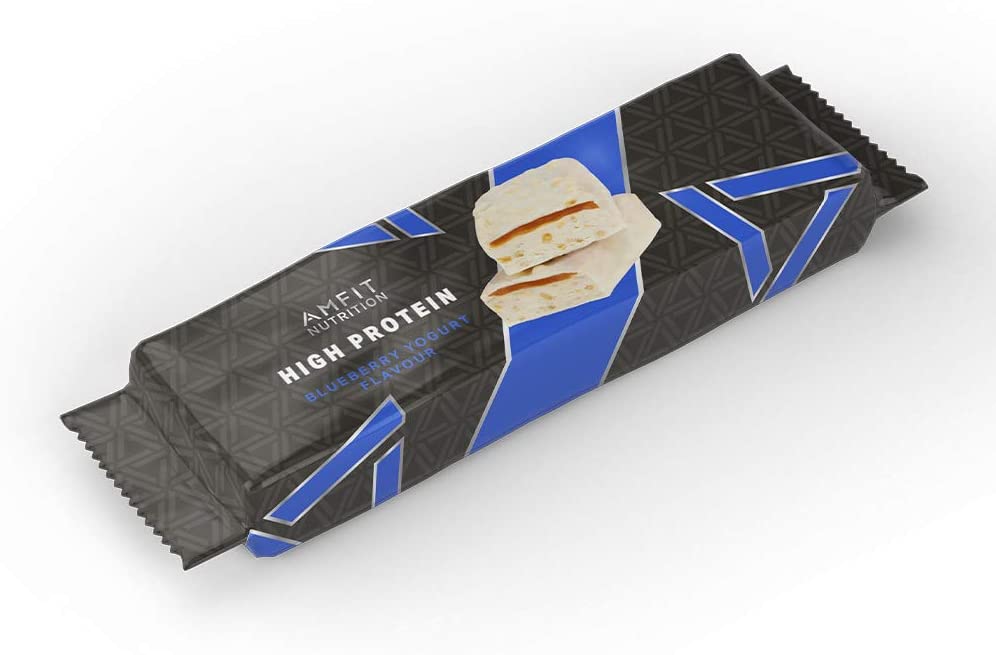 Amfit Nutrition Blueberry Yogurt Flavour Protein Bar 60g RRP £1 CLEARANCE XL 89p or 2 for £1.50