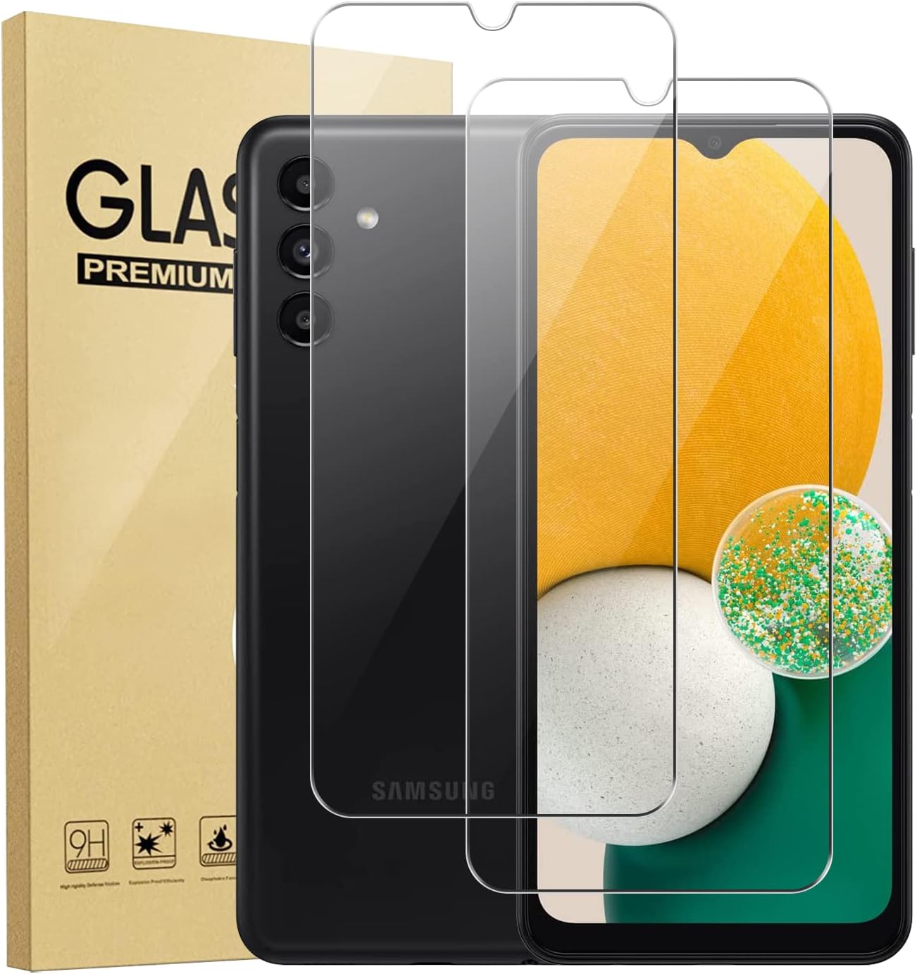 Unipha Best Luminous Film 2 Pack Screen Protector Samsung Galaxy A13 5G RRP £5.99 CLEARANCE XL £4.99