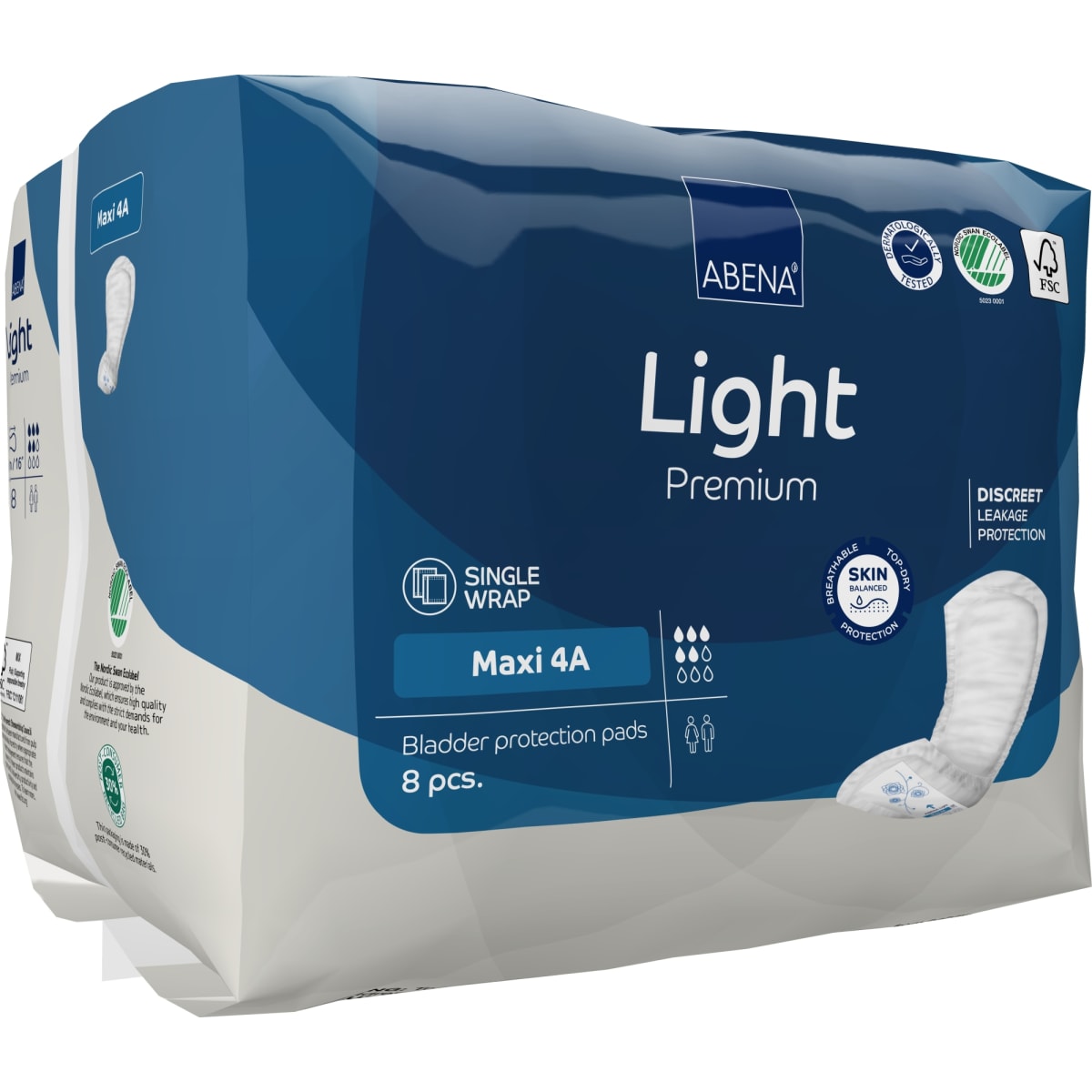 Abena Light Maxi 4A Premium Pads 8 Pack RRP 8.99 CLEARANCE XL 6.99