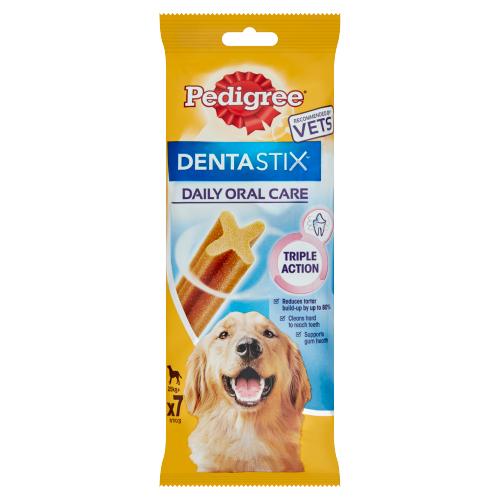 Pedigree Dentastix Daily Adult Dental Large Dog Treats 7 Sticks 270g RRP £2.95 CLEARANCE XL £1.99
