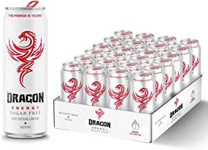 CASE PRICE 24x Dragon Sugar Free Energy Drink 250ml RRP 13.99 CLEARANCE XL 8.99