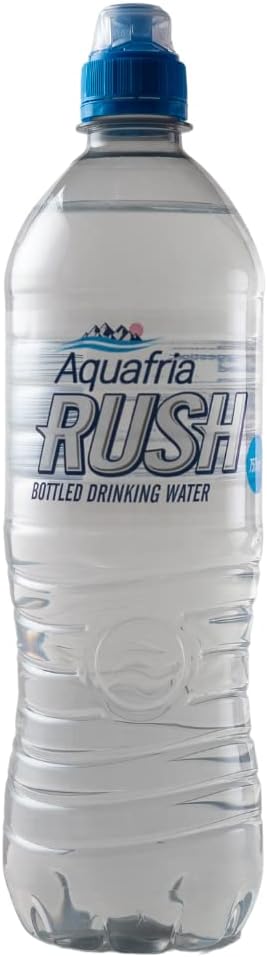 Aquafria Rush Bottled Water With Sports Cap 750ml RRP 89p CLEARANCE XL 59p or 2 for £1