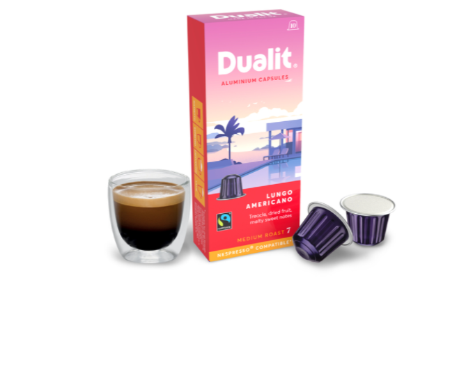 Dualit Lungo Americano Medium Roast 7 10 Pack RRP 2.99 CLEARANCE XL 2.49