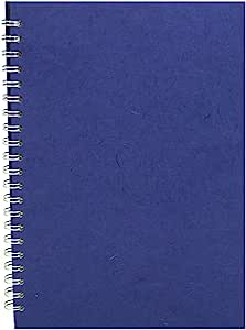 A4 Pink Pig Sketchbook with Mulberry Royal Blue Cover RRP £7.99 CLEARANCE XL £4.99