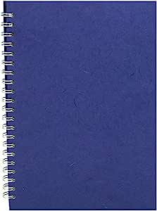 A4 Pink Pig Sketchbook with Mulberry Royal Blue Cover RRP 7.99 CLEARANCE XL 4.99