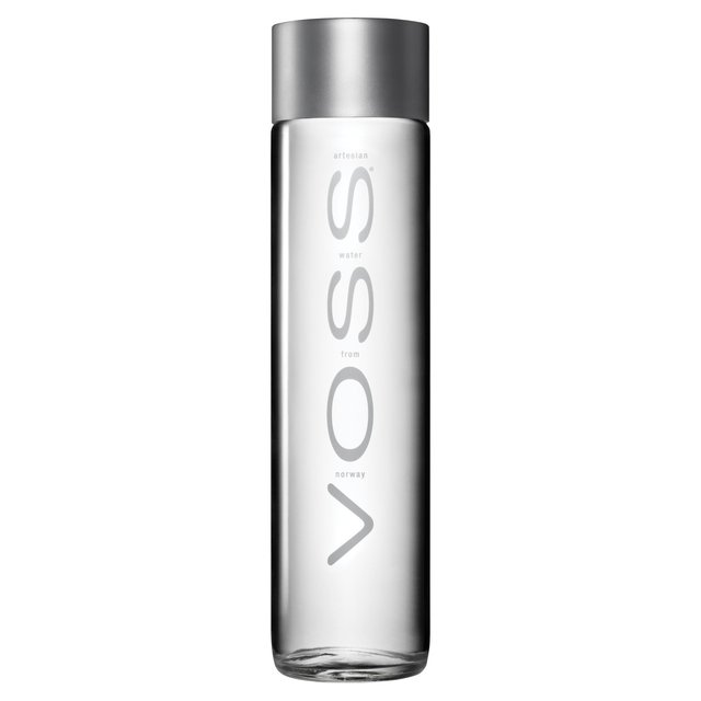 VOSS Still Artesian Water Glass Bottle 375ml RRP 1.50 CLEARANCE XL 89p or 2 for 1.50.