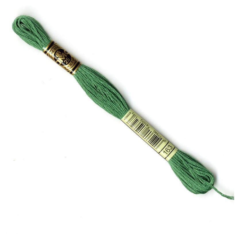 The Urban Store Embroidery Thread Medium Celadon Green DMC 163 RRP 1.40 CLEARANCE XL 99p