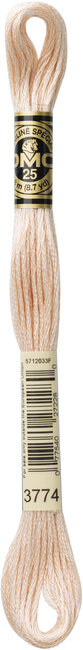 The Urban Store Embroidery Thread Very Light Desert Sand DMC 3774 RRP £1.40 CLEARANCE XL 99p